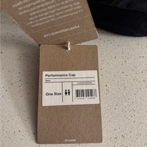 ON Performance Cap - New With Tags